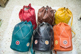 Moroccan leather bag