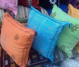 Red Cactus Berber cushion Pillow