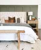 Brided Pompom Moroccan Blanket