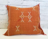 Red Cactus Berber cushion Pillow