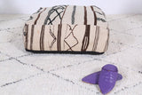 Stunning Moroccan  kilim pillow rug poufs Floor Cushion