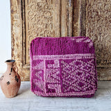 Embroidered Square furniture Kilim Floor Cushion