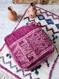 Embroidered Square furniture Kilim Floor Cushion