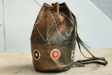 Moroccan leather bag